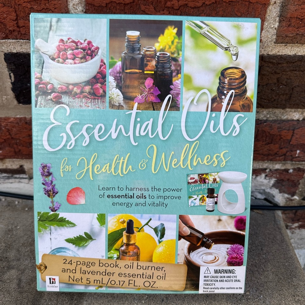 Essential Oils for Health & Wellness Set by - Multicolor